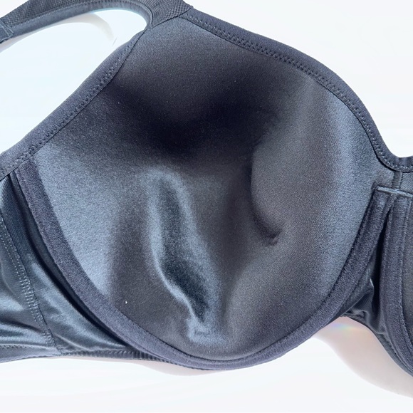 Torrid Black Sport Bra 40DD Med Impact Underwire Convertible Straps - Picture 12 of 12